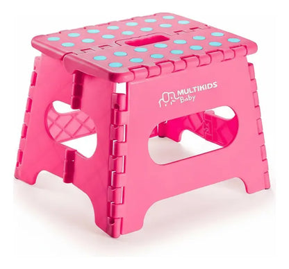 Banco Plegable MULTIKIDS - Rosado