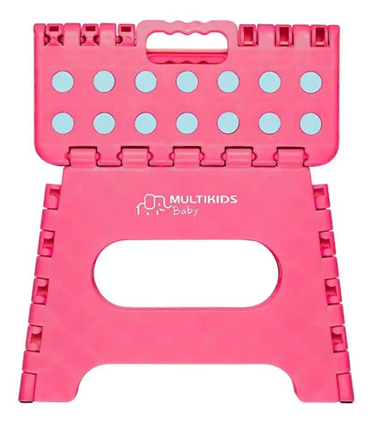Banco Plegable MULTIKIDS - Rosado