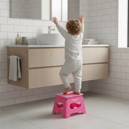 Banco Plegable MULTIKIDS - Rosado