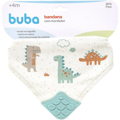 Babero Bandana con Mordillo BUBA - Dino