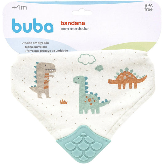 Babero Bandana con Mordillo BUBA - Dino