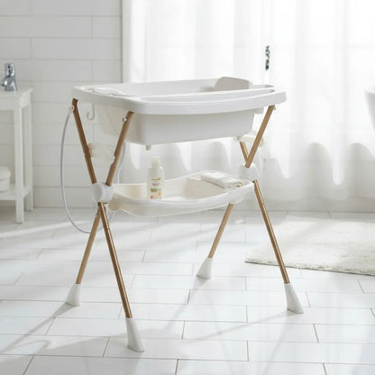 Bañera Para Bebé Con Soporte Plegable Burigotto