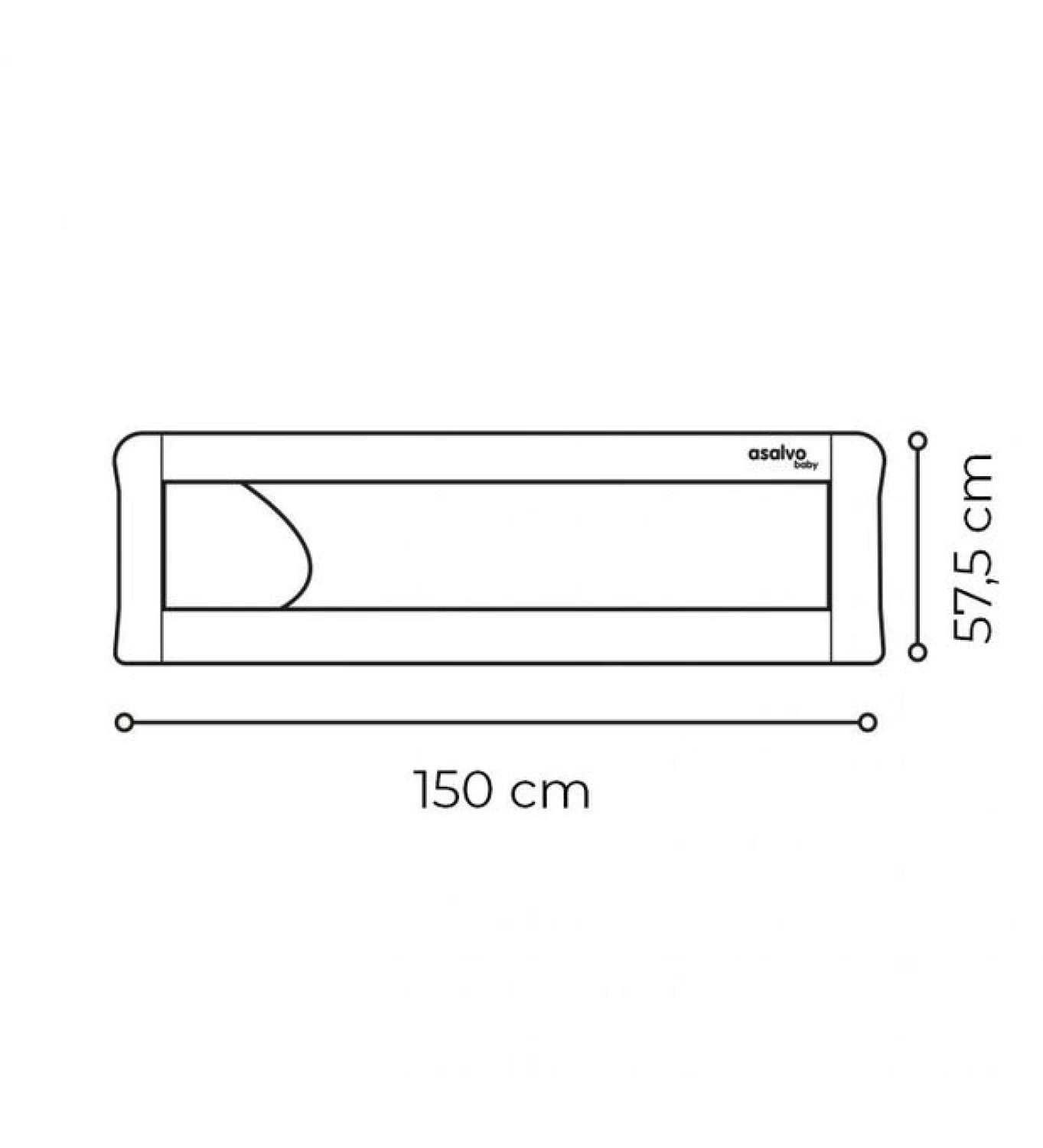 Baranda para Cama Asalvo - Erizo