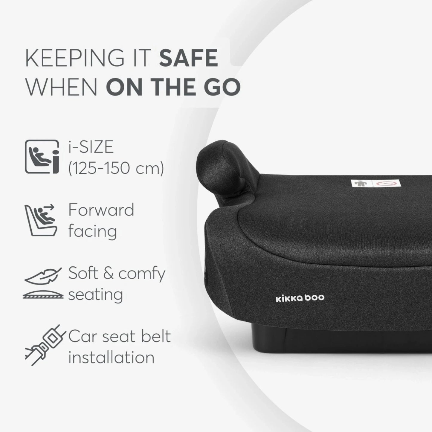 Booster I-Go Kikkaboo Negro