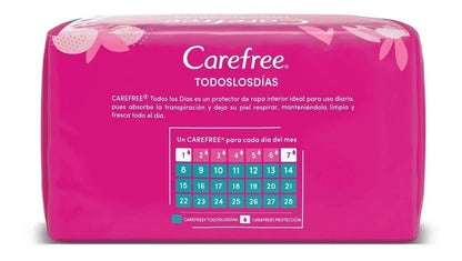 Protectores Diarios Carefree Todos los Dias - 20 Unidades