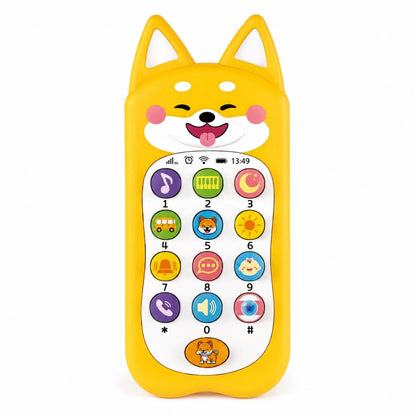 Teléfono Celular Didáctico Con Sonidos - Amarillo