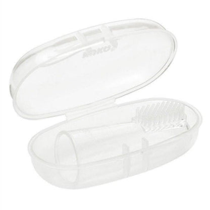 Primer Cepillo de Dientes de Silicona con Estuche