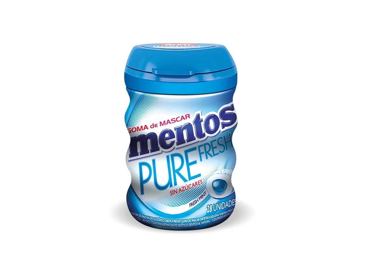 Chicles Sin Azúcar MENTOS Fresh Mint 56 gr