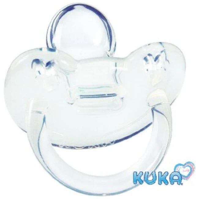 Chupete Silicona Anatómico Transparente Kuka Talle 1 (0-6 meses)