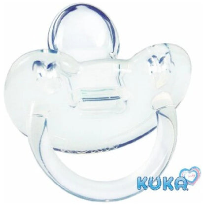 Chupete Silicona Anatómico Transparente Kuka Talle 1 (0-6 meses)