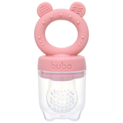 Chupete Alimentador con Mordillo Buba - Rosado