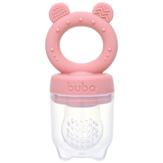Chupete Alimentador con Mordillo Buba - Rosado