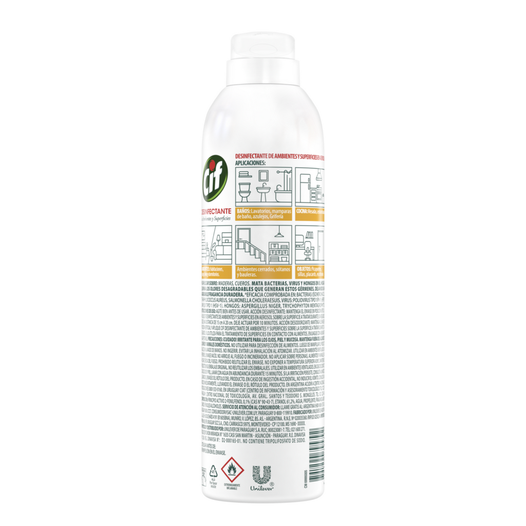 Desinfectante Aerosol Frescura Cif 360 Ml.