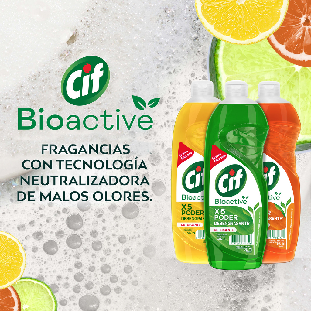Cif detergente concentrado Limón - 450 ml