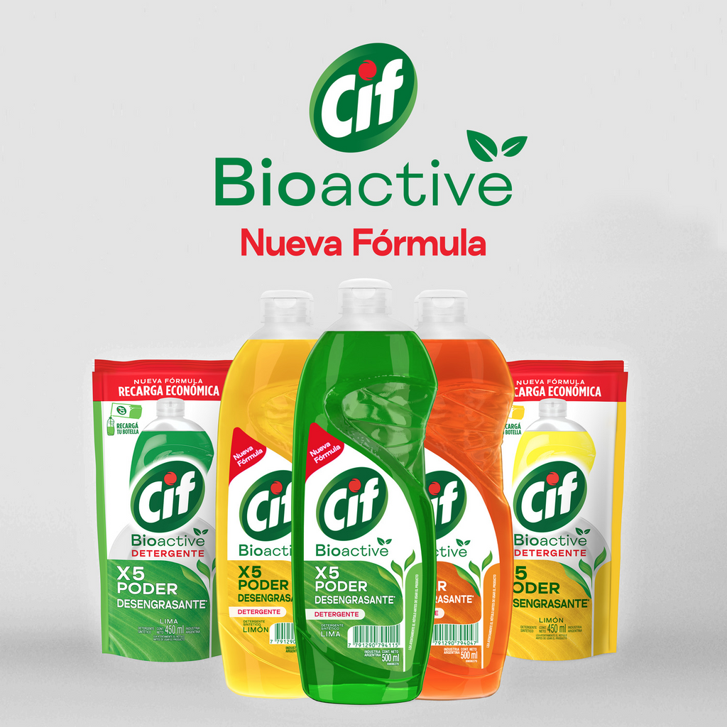 Cif detergente concentrado Limón - 450 ml