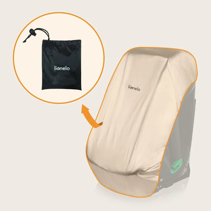 Funda Protectora Solar Universal para Silla de Auto de Bebé UPF 50+ – Anticalor