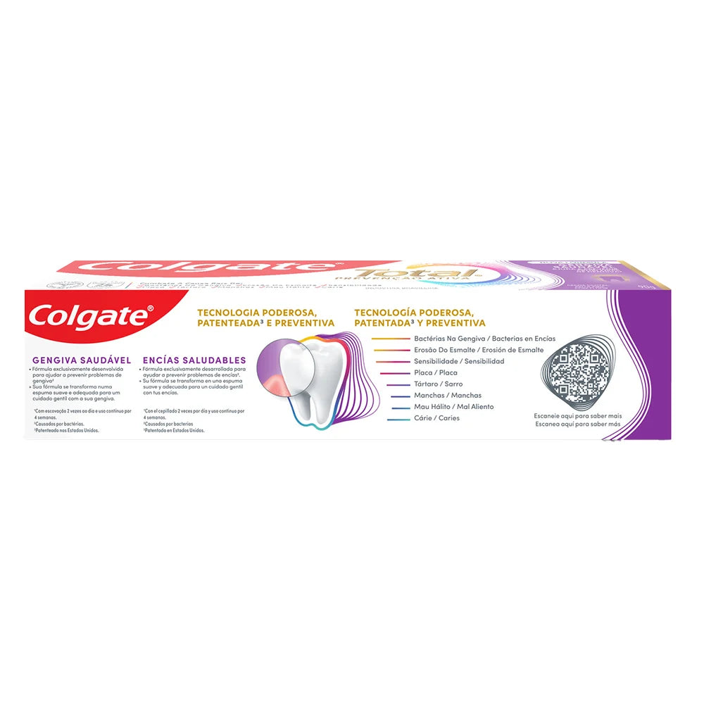 Pasta de Dientes Colgate Total Encías Saludables 90 g