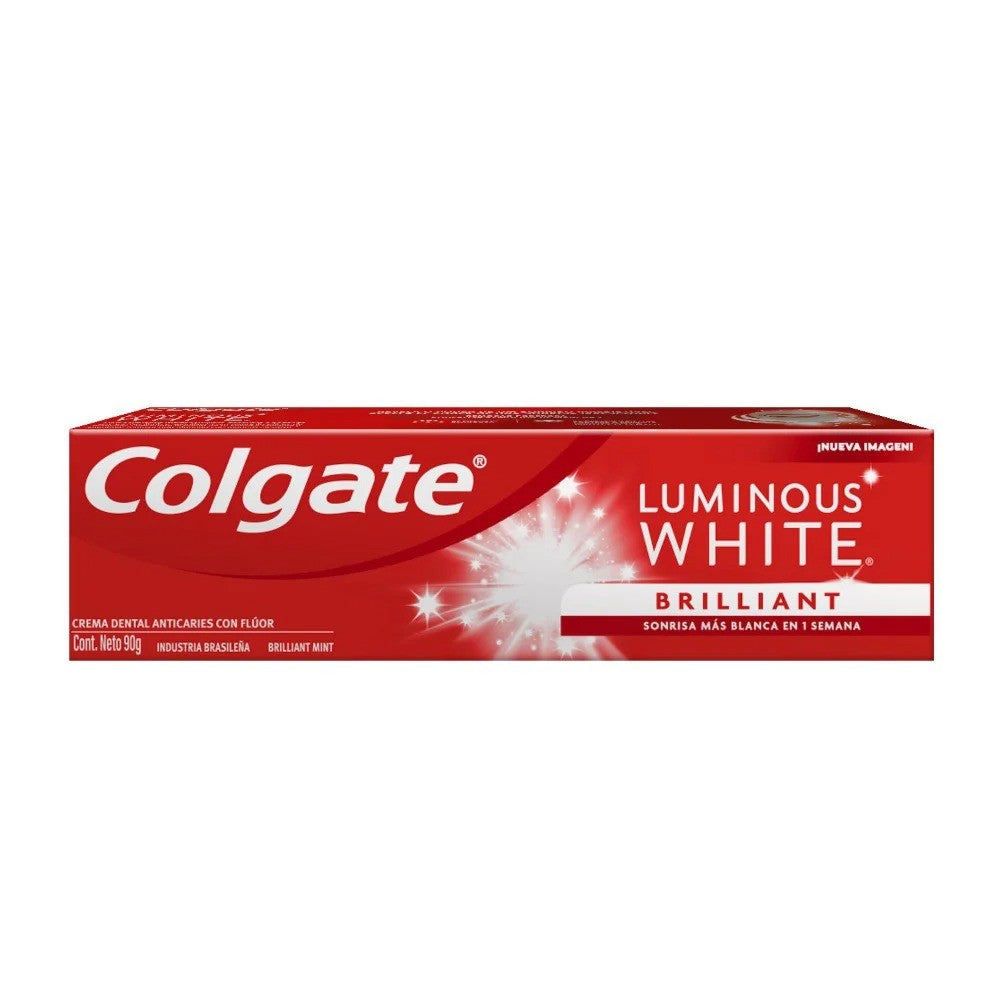 Pasta Dental Colgate Luminous White - 90 gramos