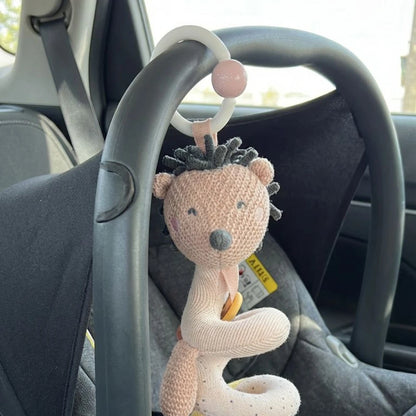 Juguete Espiral de Actividades Kikkaboo Erizo Rosa para Cochecito y Silla de Bebé