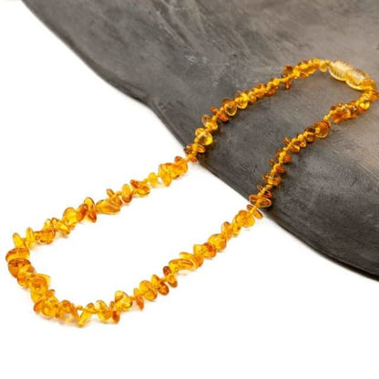 Collar Ámbar Natural - Color Amarillo