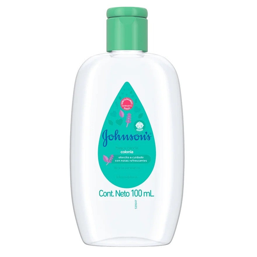 Colonia Para Bebés Johnson Baby Fresca Caricia 100 Ml