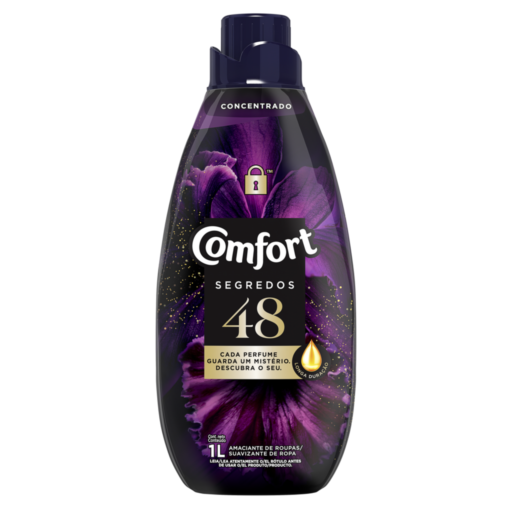 Suavizante Comfort Segredos 48 Concentrado - 1L