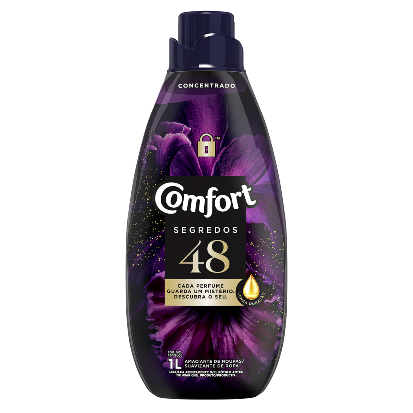 Suavizante Comfort Segredos 48 Concentrado - 1L