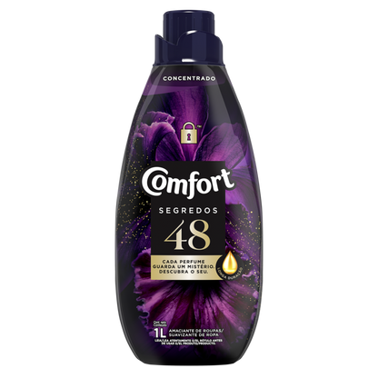 Suavizante Comfort Segredos 48 Concentrado - 1L