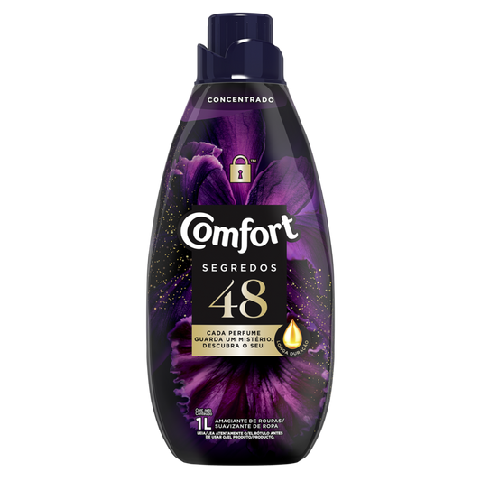 Suavizante Comfort Segredos 48 Concentrado - 1L