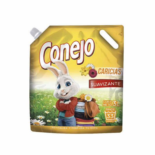 Suavizante De Ropa Conejo Caricias 3L