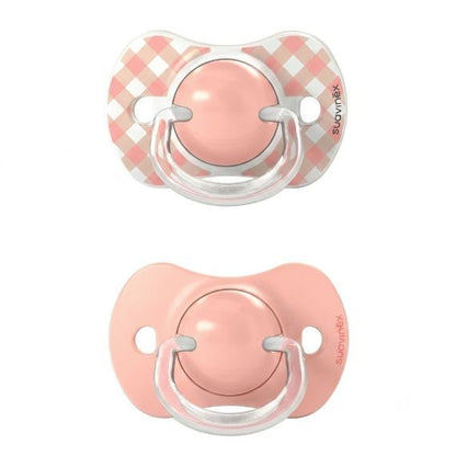 Chupete SX Pro Fisiológico 0-6M 2 Unidades Suavinex Rosa