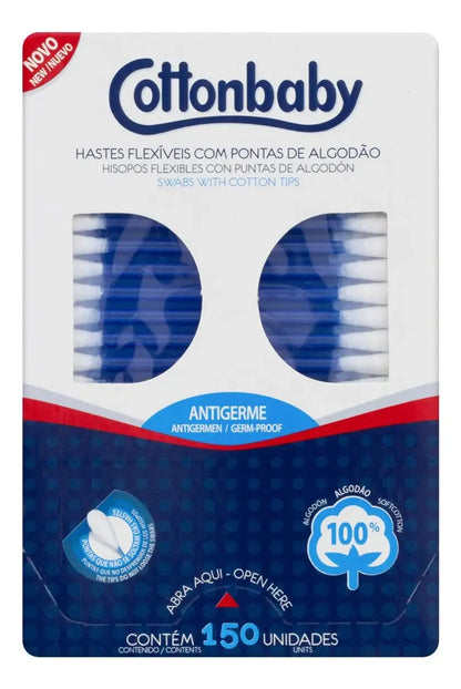 Cotonetes Cottonbaby 150 unidades