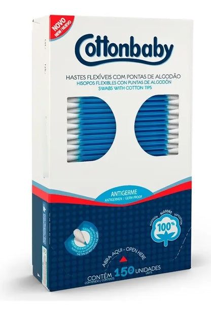 Cotonetes Cottonbaby 150 unidades