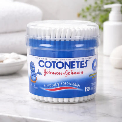 Cotonetes J&J 150 Unidades