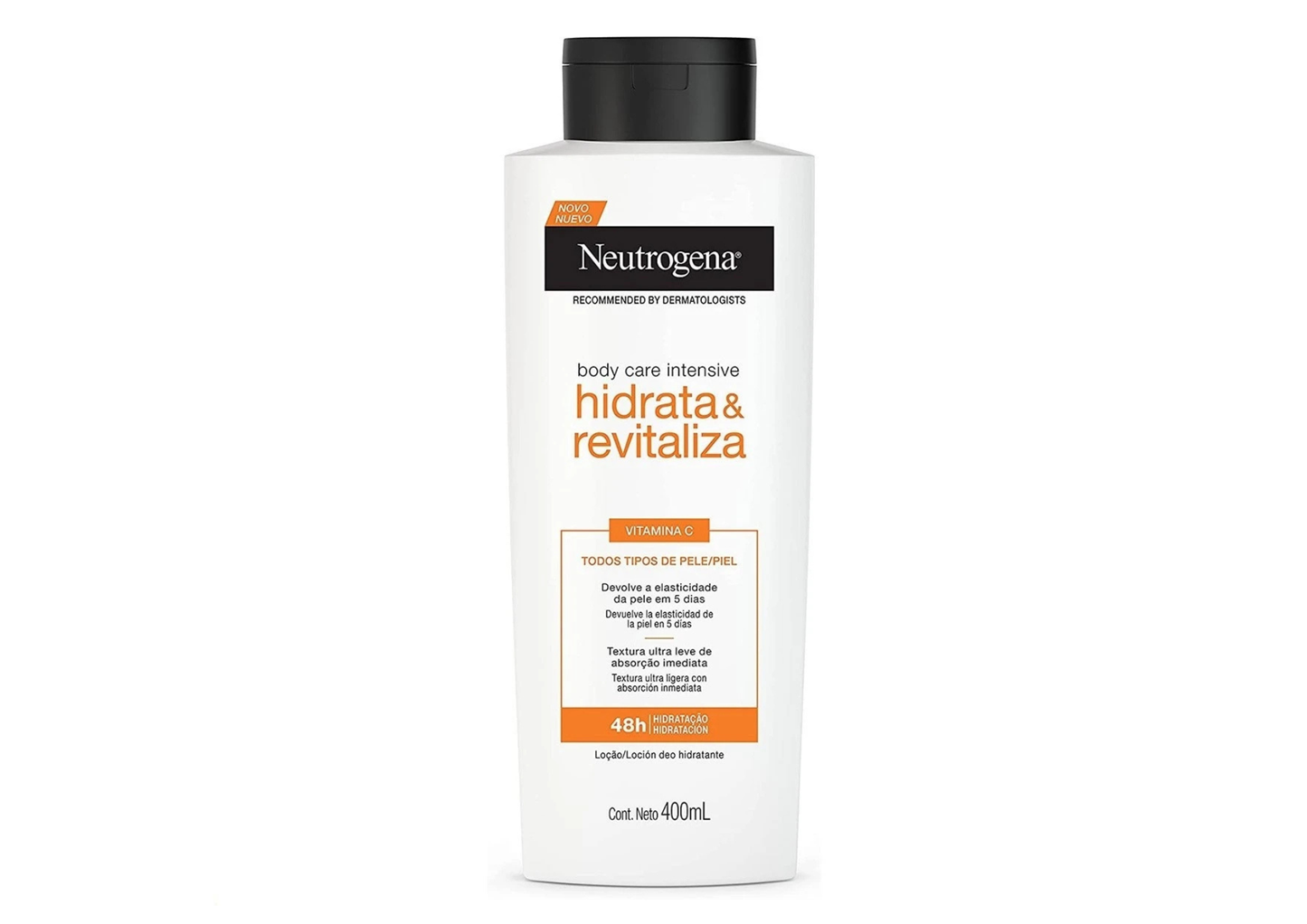 Crema Neutrogena Body Hidrata y Revitaliza 400 ml