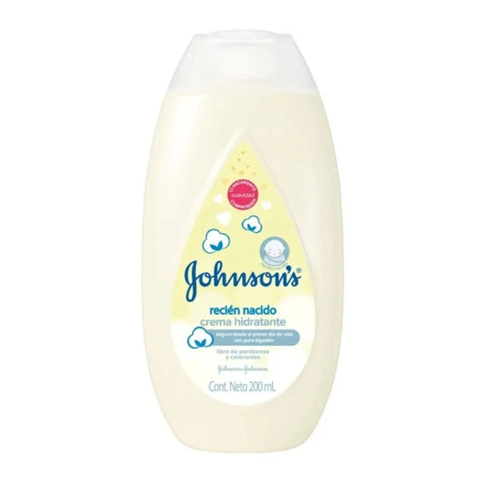 Crema Hidratante Johnson's Recién Nacido 200 ml
