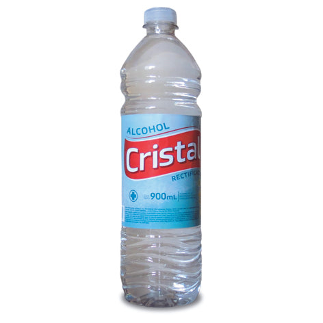 Alcohol Cristal Rectificado 900 ml