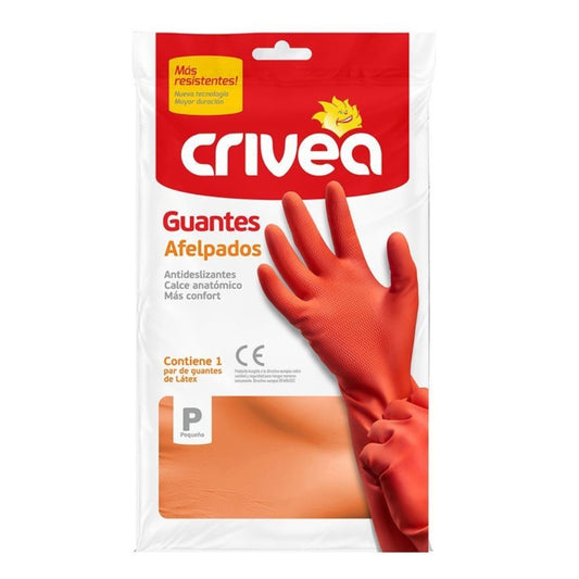 Guantes Afelpados de Limpieza Crivea Talle P