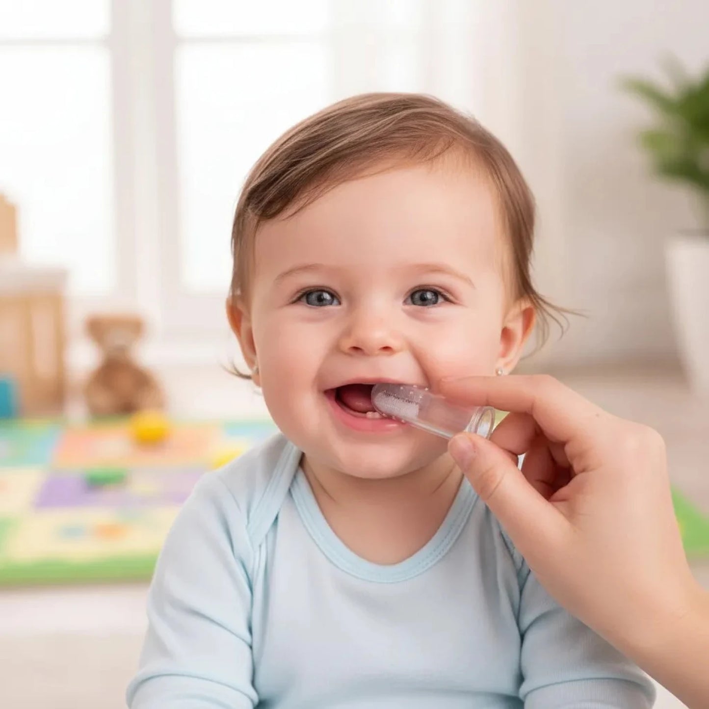Dedil Cepillo Encías con Funda para Bebés Buba