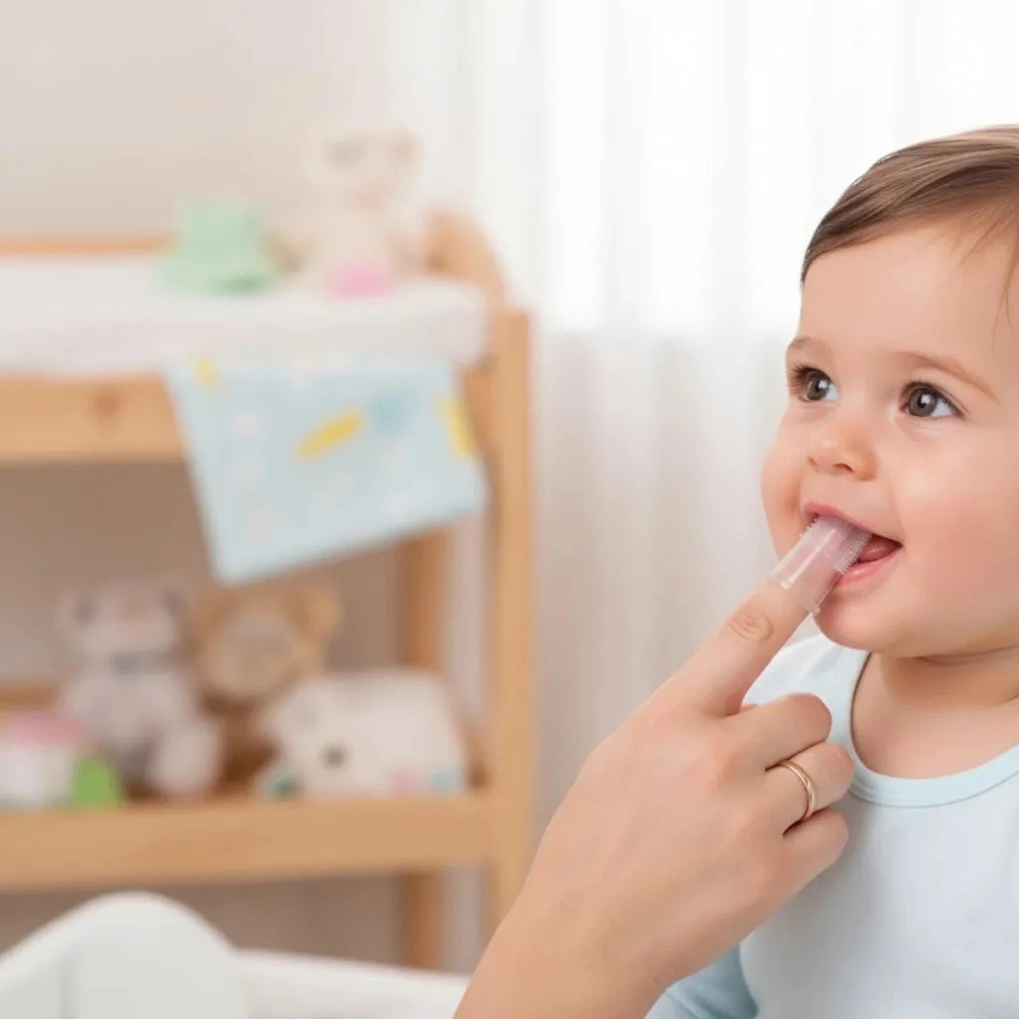 Dedil Cepillo Encías con Funda para Bebés Buba