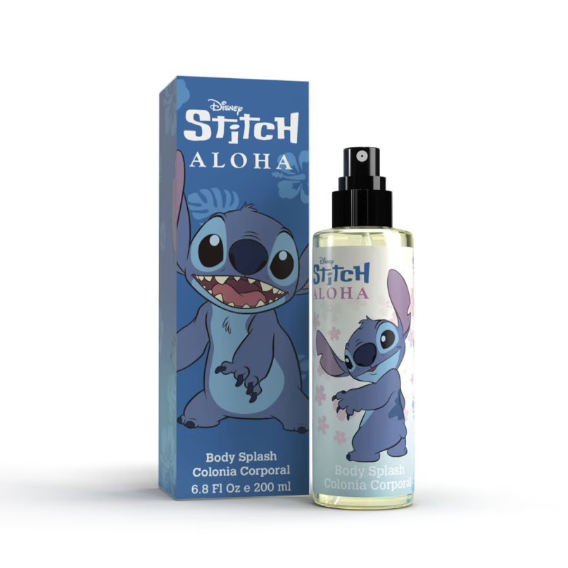 Colonia Body Splash Disney 200ml - Stitch Aloha