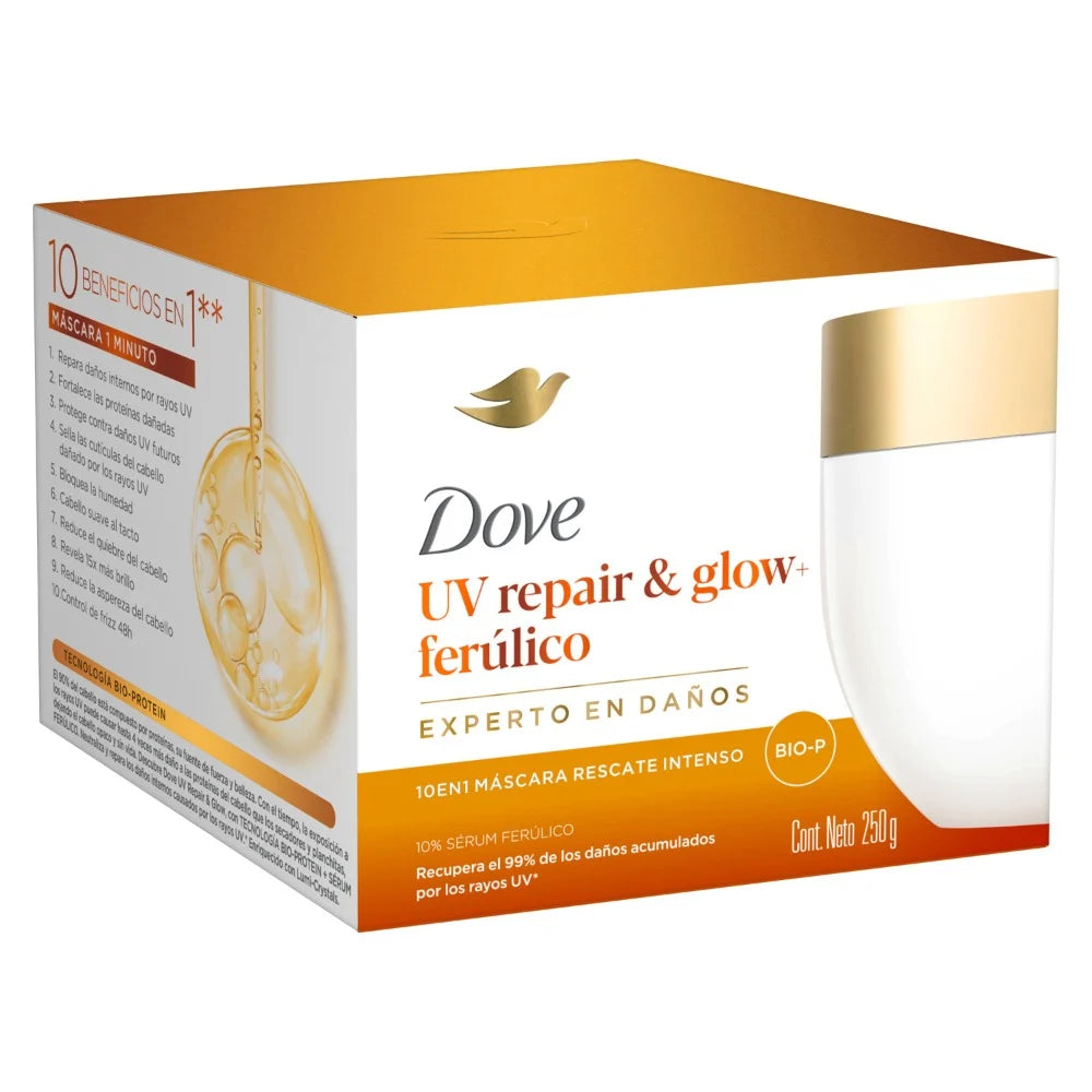 Mascarilla Capilar Dove UV Repair & Glow 250 g