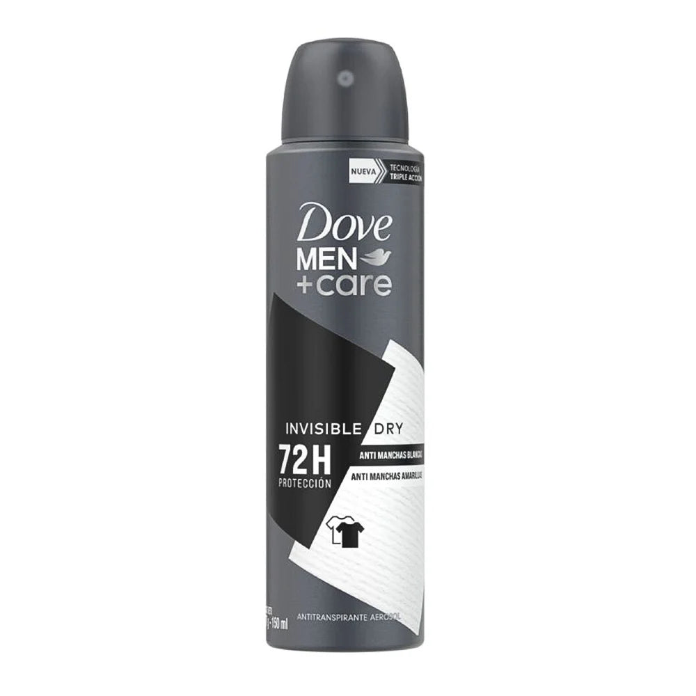 Desodorante en Aerosol Dove Men Invisible 150 ml