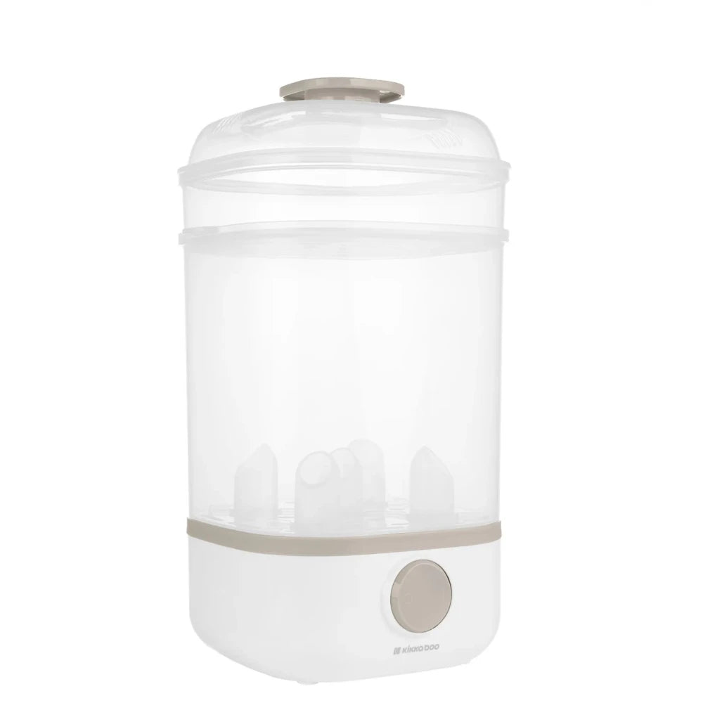 Esterilizador Eléctrico de Mamaderas y Accesorios Kikkaboo Clyde a Vapor – Beige