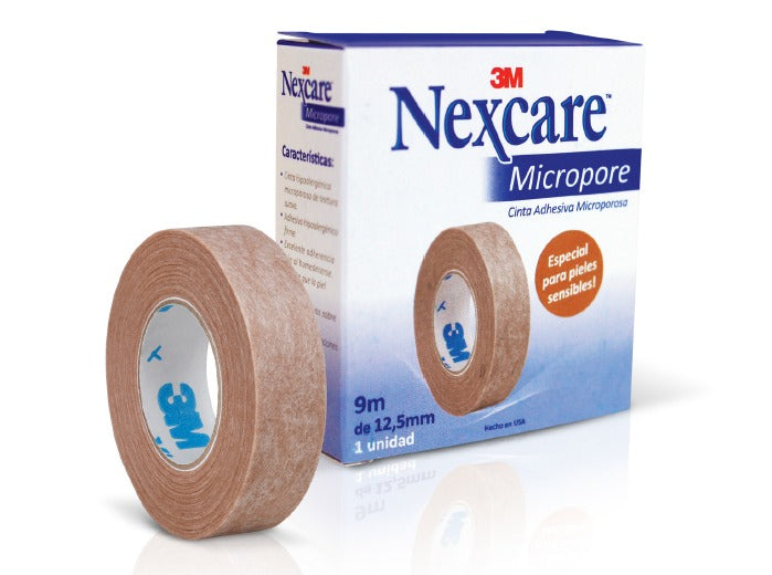 Cinta Micropore 3M Piel - 2,50cm x 9.1 mts