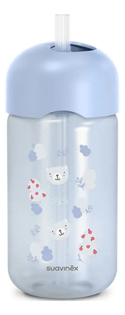 Vaso Sorbito 340ml +18M Suavinex Prints Azul