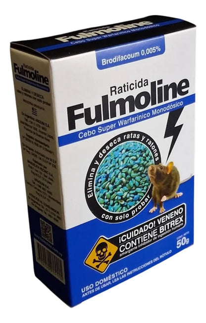 Cebo Raticida Fulmoline 50gr