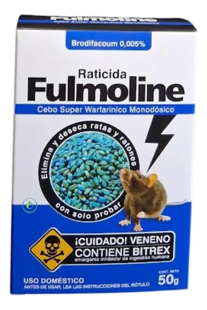 Cebo Raticida Fulmoline 50gr