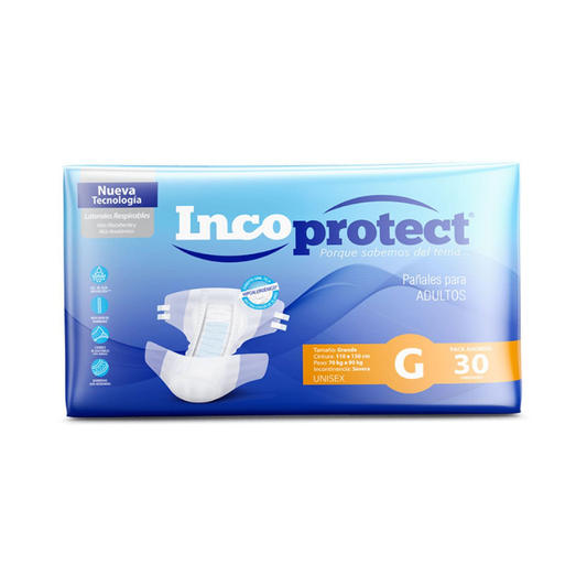 Pañales Incoprotect G - 30 unidades