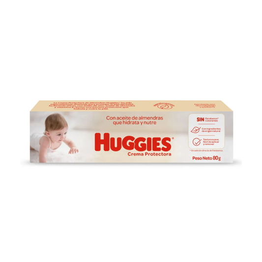 Crema Protectora Huggies de Aceite de Almendras - 80g